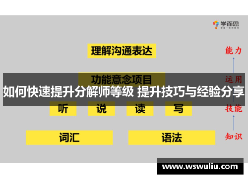 如何快速提升分解师等级 提升技巧与经验分享